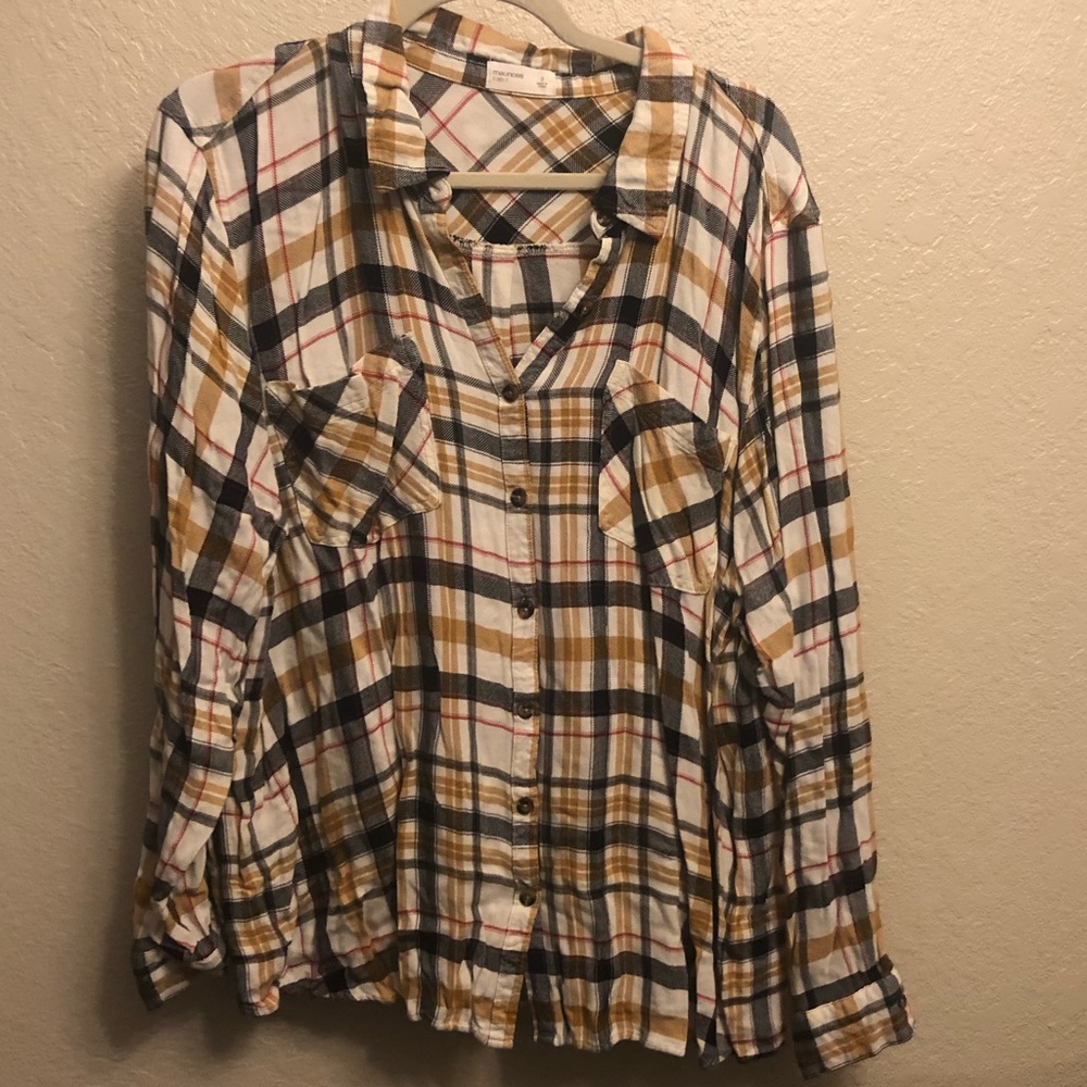 ❤️ 3/$10 Maurice’s Super Soft Plaid Flannel